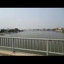 Der Chao Phraya, der durch Bangkok fließt